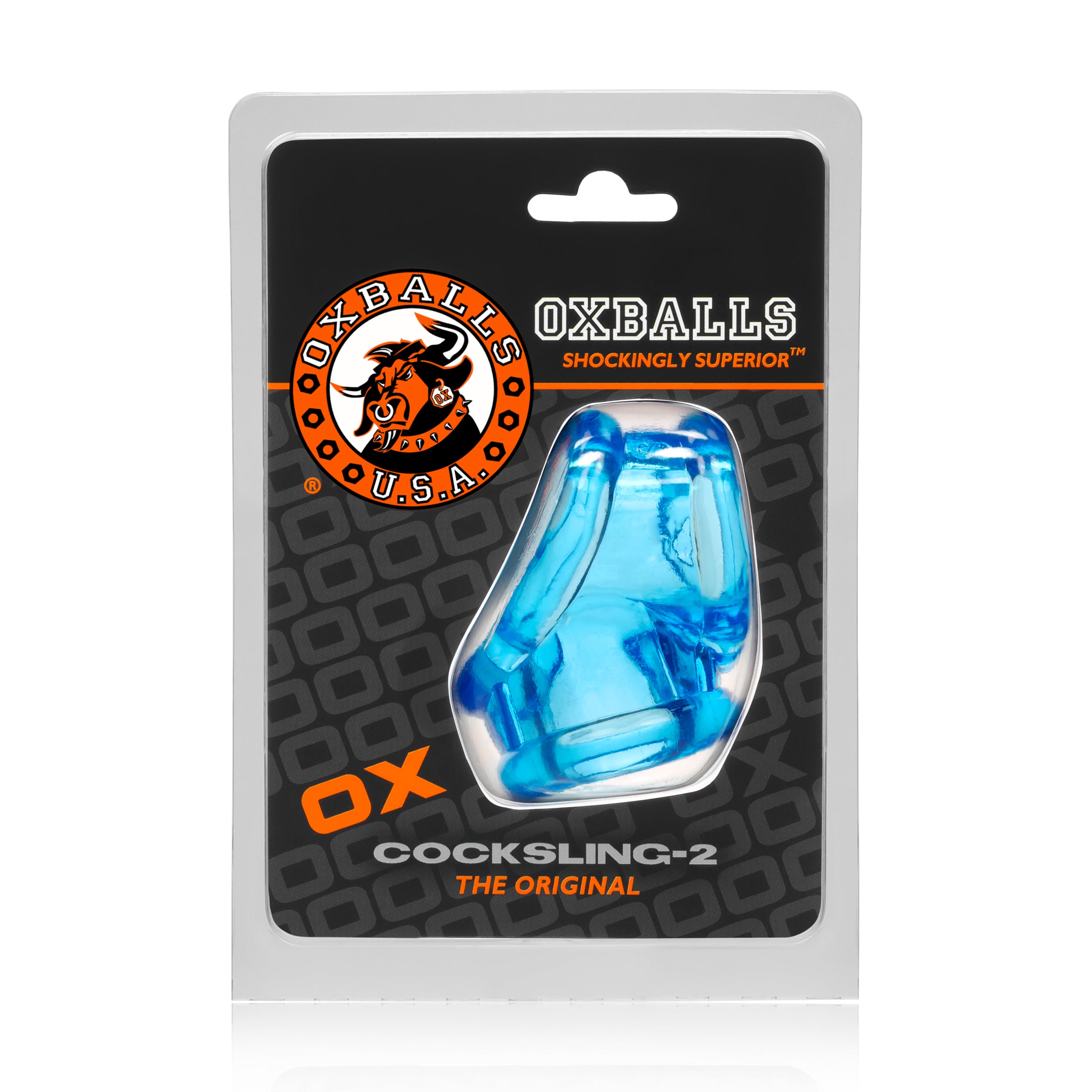 Cocksling 2 Ice Blue Cockring for Enhanced Pleasure and Stimulation COCK RINGS Sling