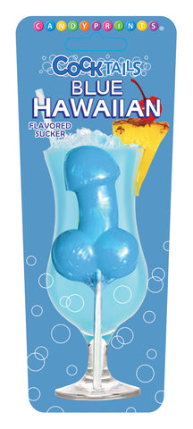 Cocktail Suckers Hawaiian – Novelty Edible Candy Lollipops Party Supplies