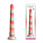 Colours Stacked 12 Inch (Red Gold) Fantasy Dildo – 30.6 Centimeter Large Dildo > Dildos > Fantasy
