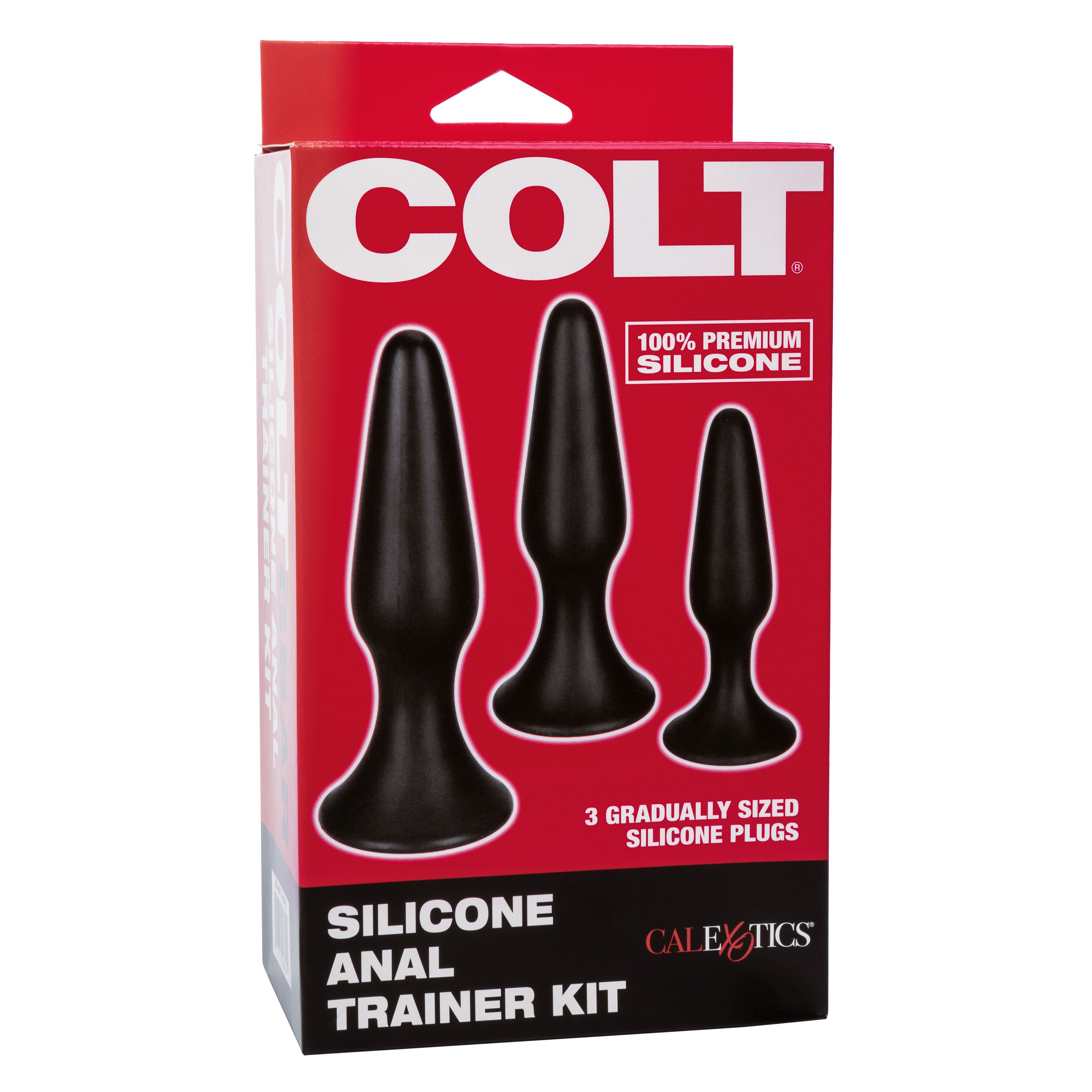 Colt Anal Trainer Kit – Silicone Graduated Anal Plug Set for Beginners > Anal Range > Butt Plug Kits