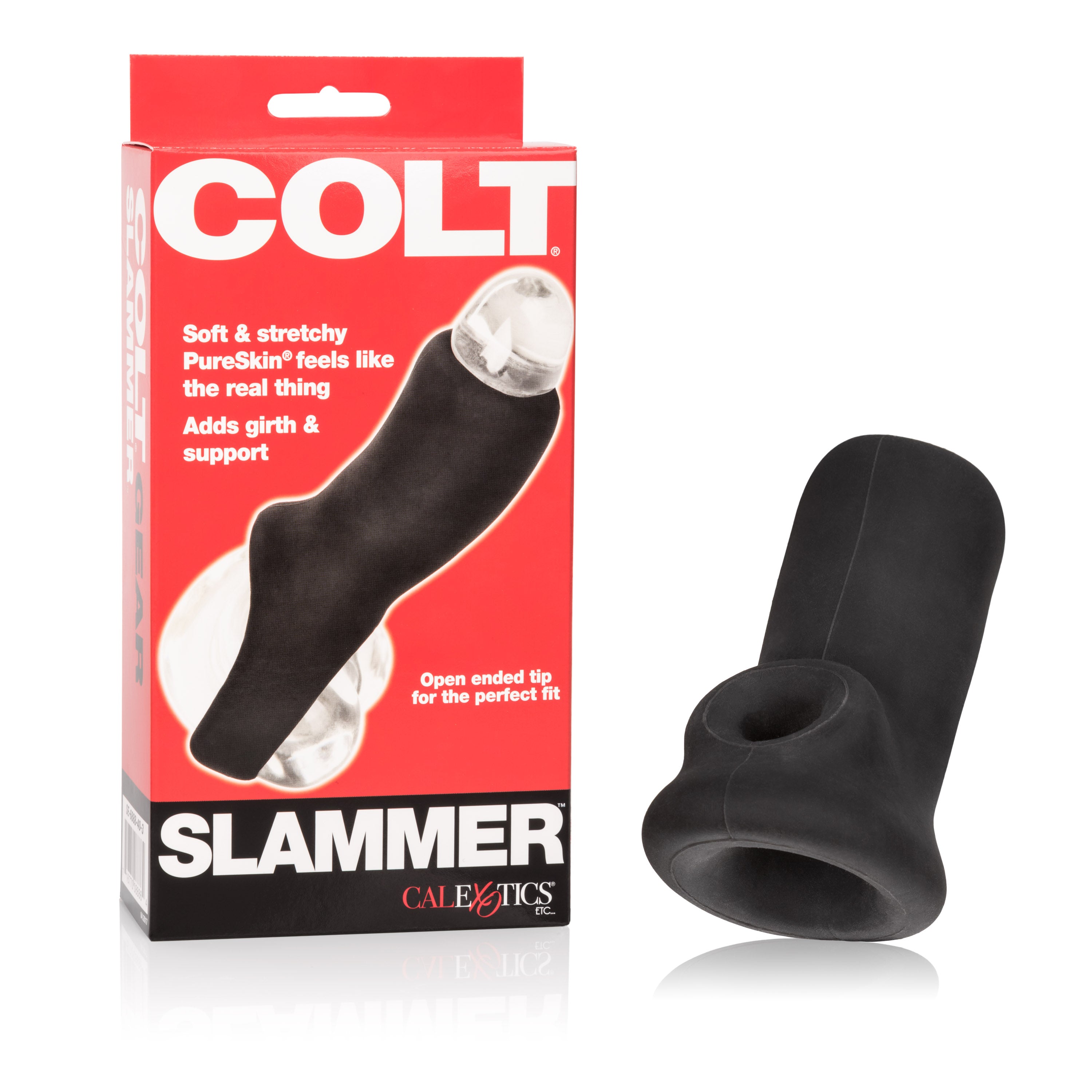 CalExotics Colt Slammer – PureSkin Material Penis Extender Sleeve Male Sex Toy Secondary image