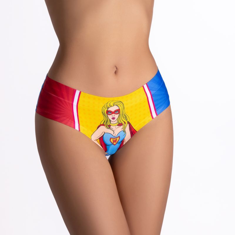 Comics Wonder Girl Slip Lingerie Size S M L XL > Clothes > Panties Main image