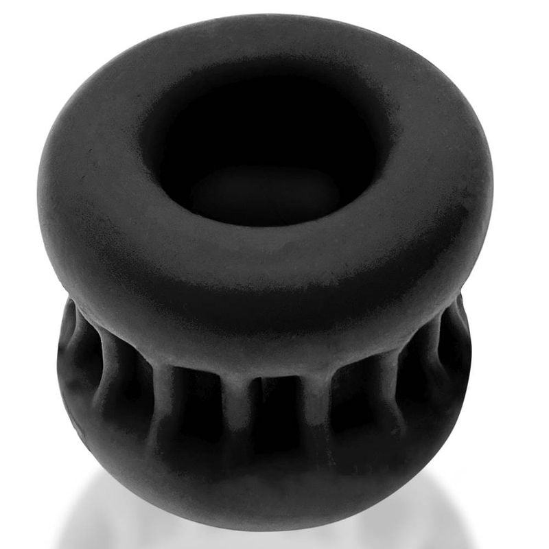 Core Grip Squeeze Ball Stretcher in Black for Enhanced Comfort and Support Ball Stretcher