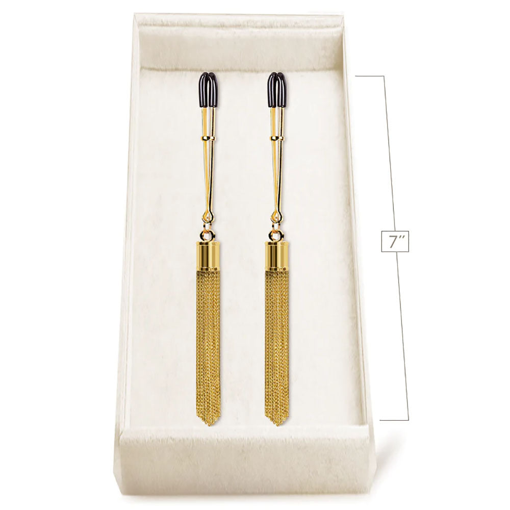 Couture Clip Atelier Elysee Nipple Clips Shimmer and Chic Nipple Clips