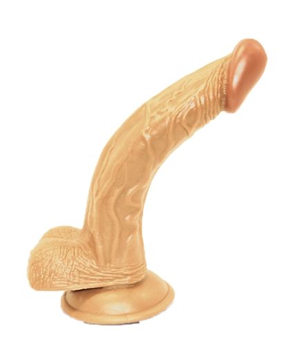 Coverboy Soldier Boy Beige Realistic Curved Adult Dildo Toy > Dildos > Slim Dildos Main image
