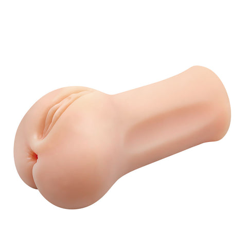 Crazy Bull Modesty Vagina Stroker 6 Inch Realistic Skin Tone Adult Toy Strokers - Manual