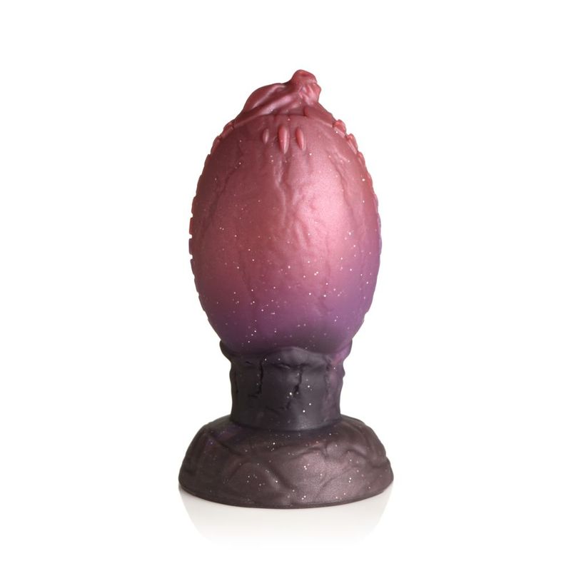 Creature Cocks Dragon Hatch (Dark Red) – Silicone Dildo 5.3 Inches Long Secondary image
