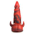 Creature Cocks Horny Devil Demon (Red and Black) 7.5 Inch Silicone Dildo > Dildos > Fantasy