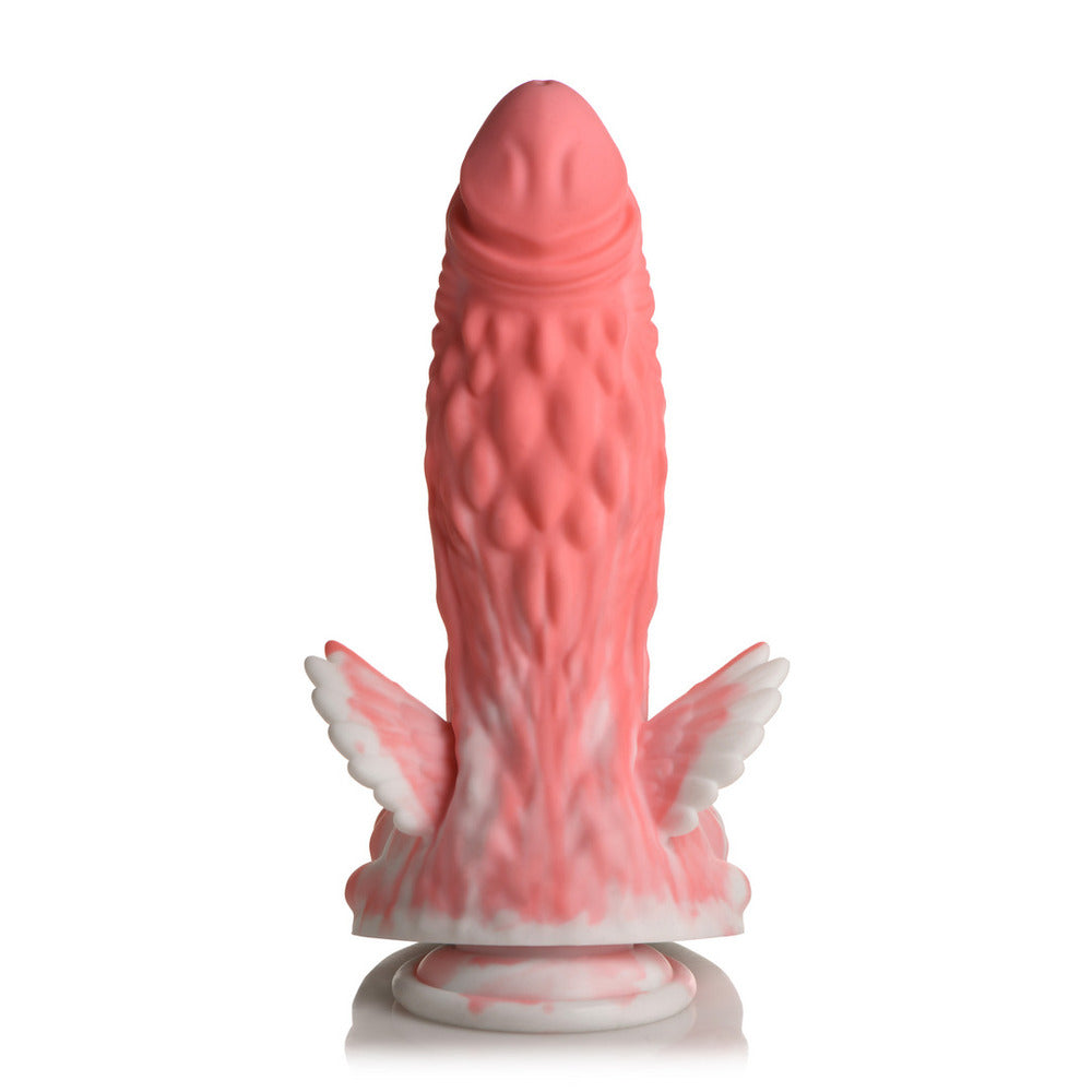 Creature Cocks Pegasus Peacker (Pink and White) – 8.5 Inch Girthy Dildo > Dildos > Fantasy