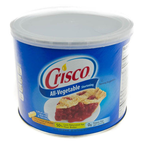 Crisco Vegetable Shortening 440g – Cooking Ingredient Speciality Lubricants