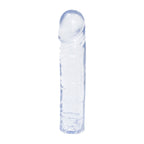 Doc Johnson Crystal Jellies 8 Inch Clear Dong – Soft Flexible Dong 8 Inch Length > Dildos > Realistic Dildos