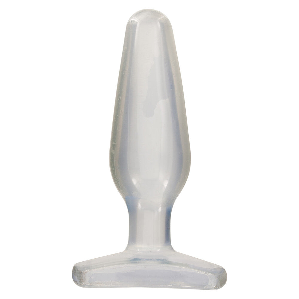 Crystal Jellies Medium Butt Plug Clear > Anal Range > Butt Plugs Main image