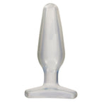 Crystal Jellies Medium Butt Plug Clear > Anal Range > Butt Plugs