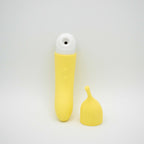 Banana Cream Yellow – G-Spot and Air Pulse Vibrator > Sex Toys For Ladies > Air Pulsation