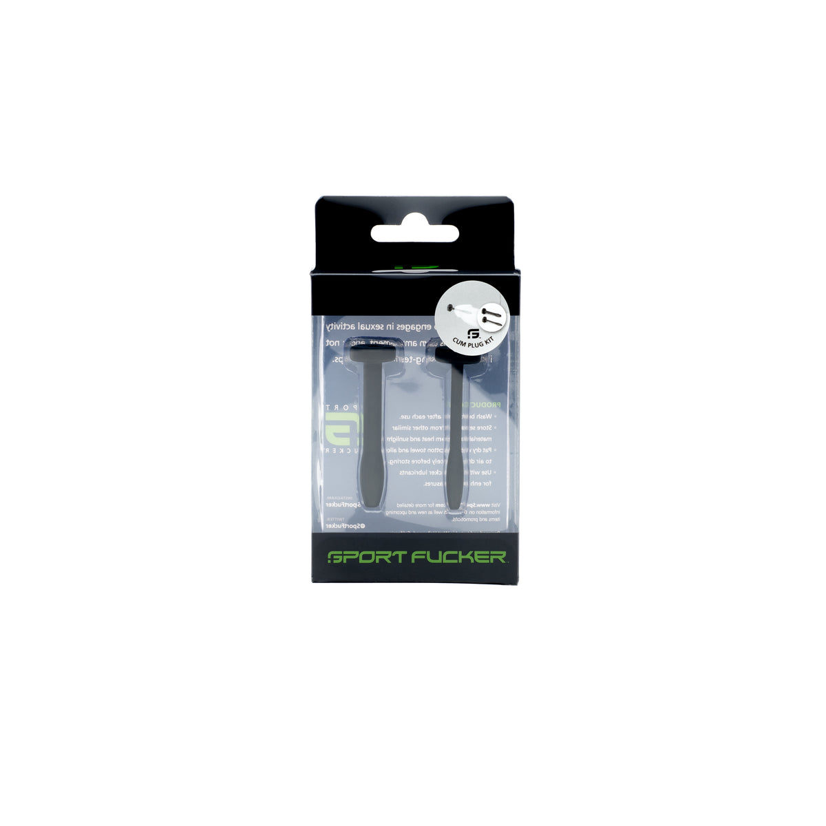 Sport Fucker Cum Plug Kit Black – Penis Sounding and Intimacy Play Set > Sex Toys For Men > Sounding Rods