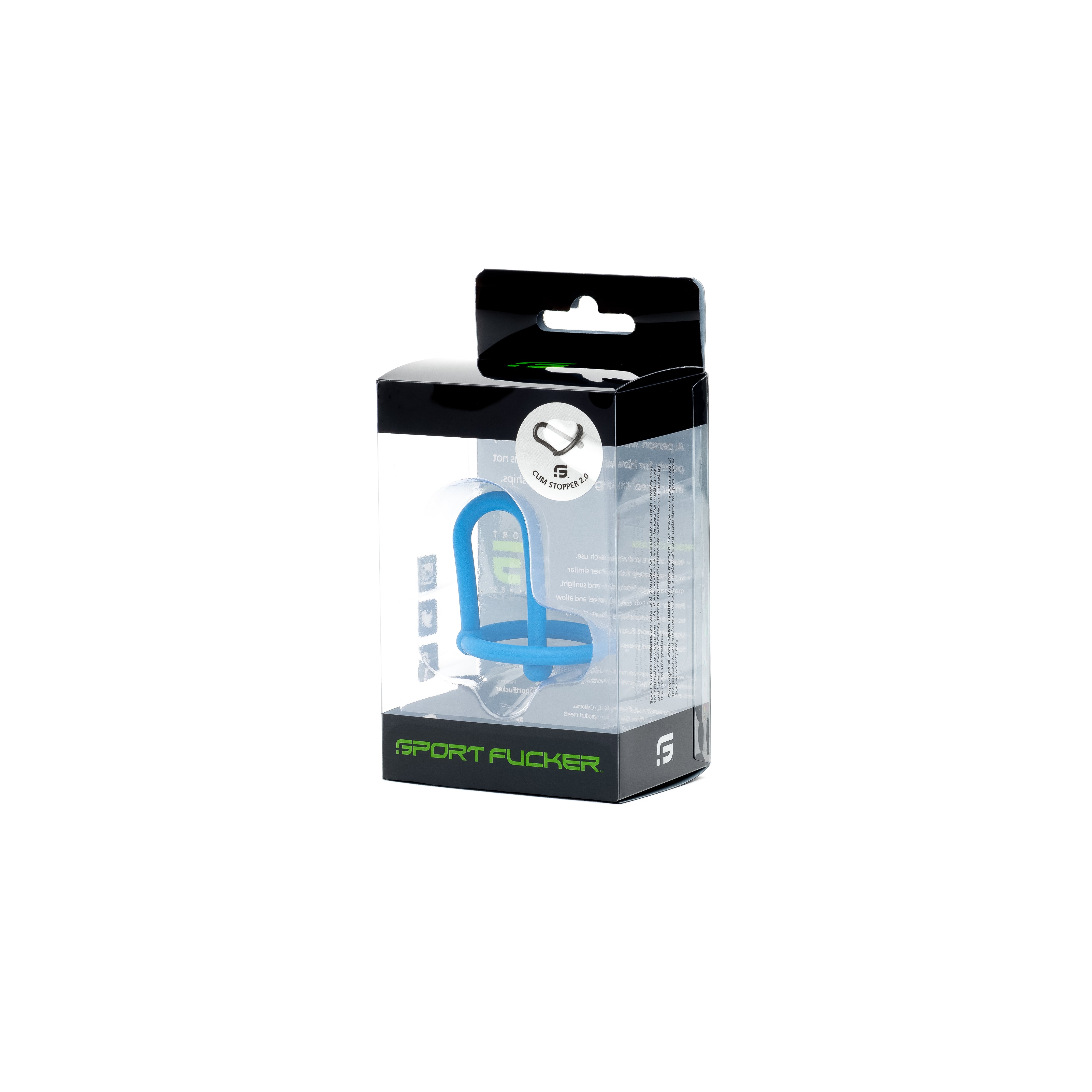 Cum Stopper 2.0 Blue - 45mm Insertable Length Toy Sounding Rods