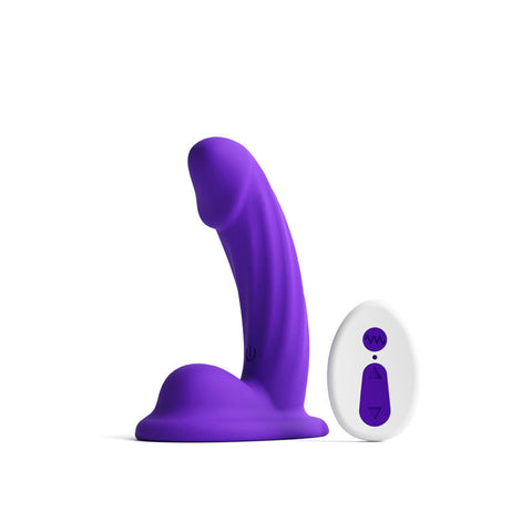Colours Curve (Pink| Purple| Teal) – Waterproof Vibrating Dildo Dildos & Dongs