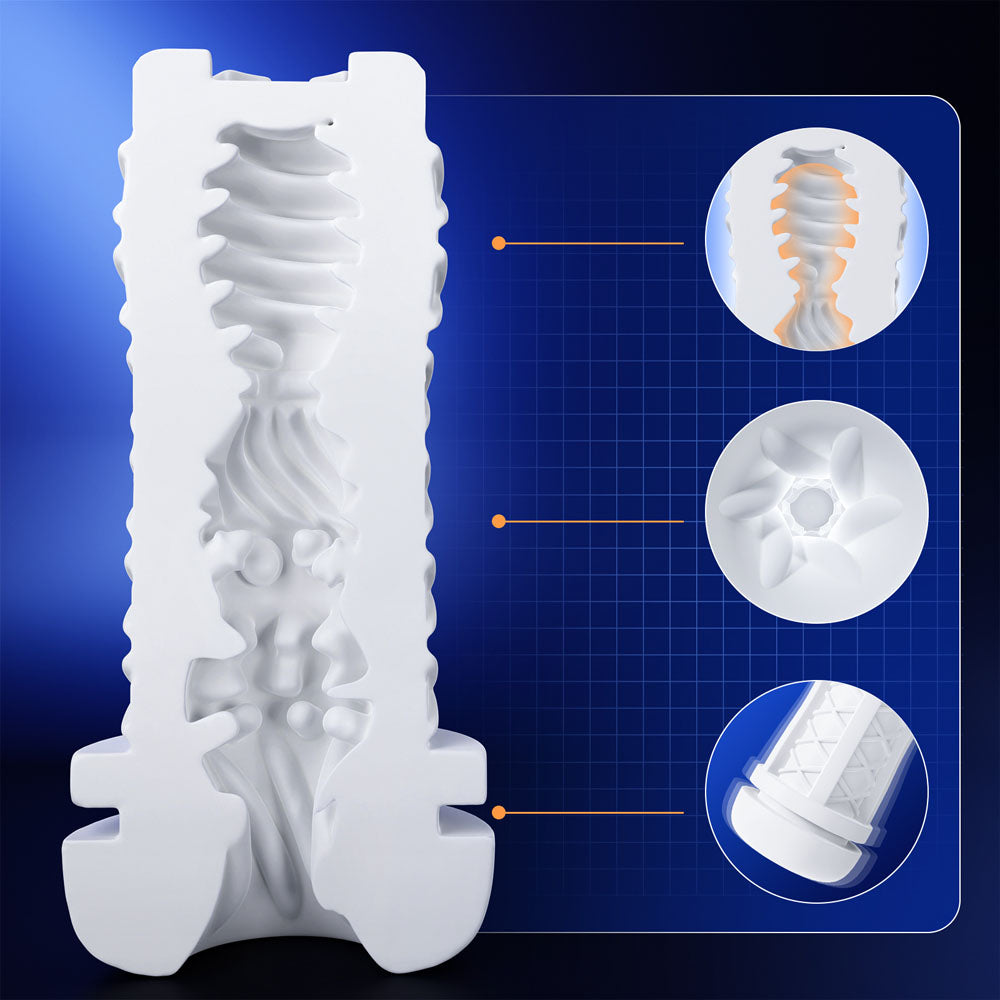 Cyberskin B-Warrior Replacement Sleeve – Realistic Texture Masturbator Sleeve > Sex Toys > Replacement Parts
