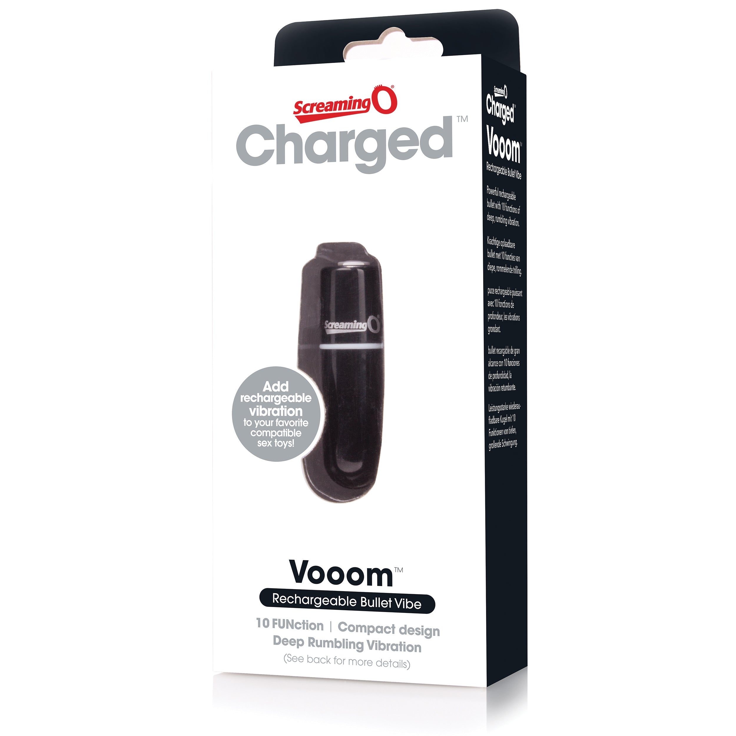 Vooom Bullet – Waterproof 10-Function Portable Bullet Vibrator > Vibrators > Mini Vibrators