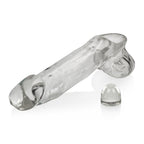 Daddy Cocksheath w Balls Clear 10 Inch Length > Sex Toys For Men > Penis Sleeves