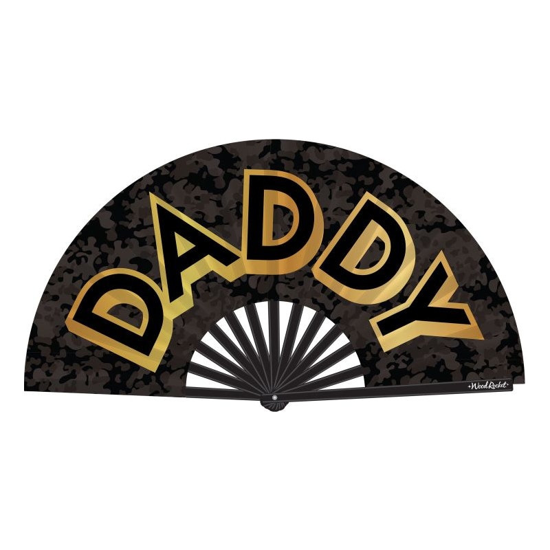 Daddy Folding Fan Adult Accessory > Clothes > Accessories
