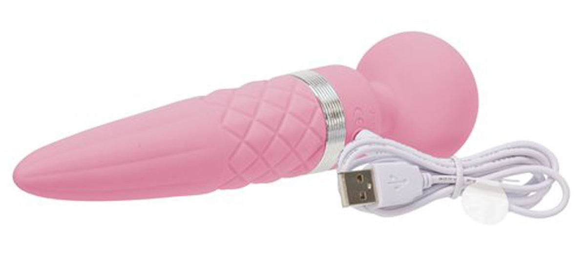 Pillow Talk Sultry Dual Ended Warming Massager Pink Pink > Sex Toys > Massage Wands