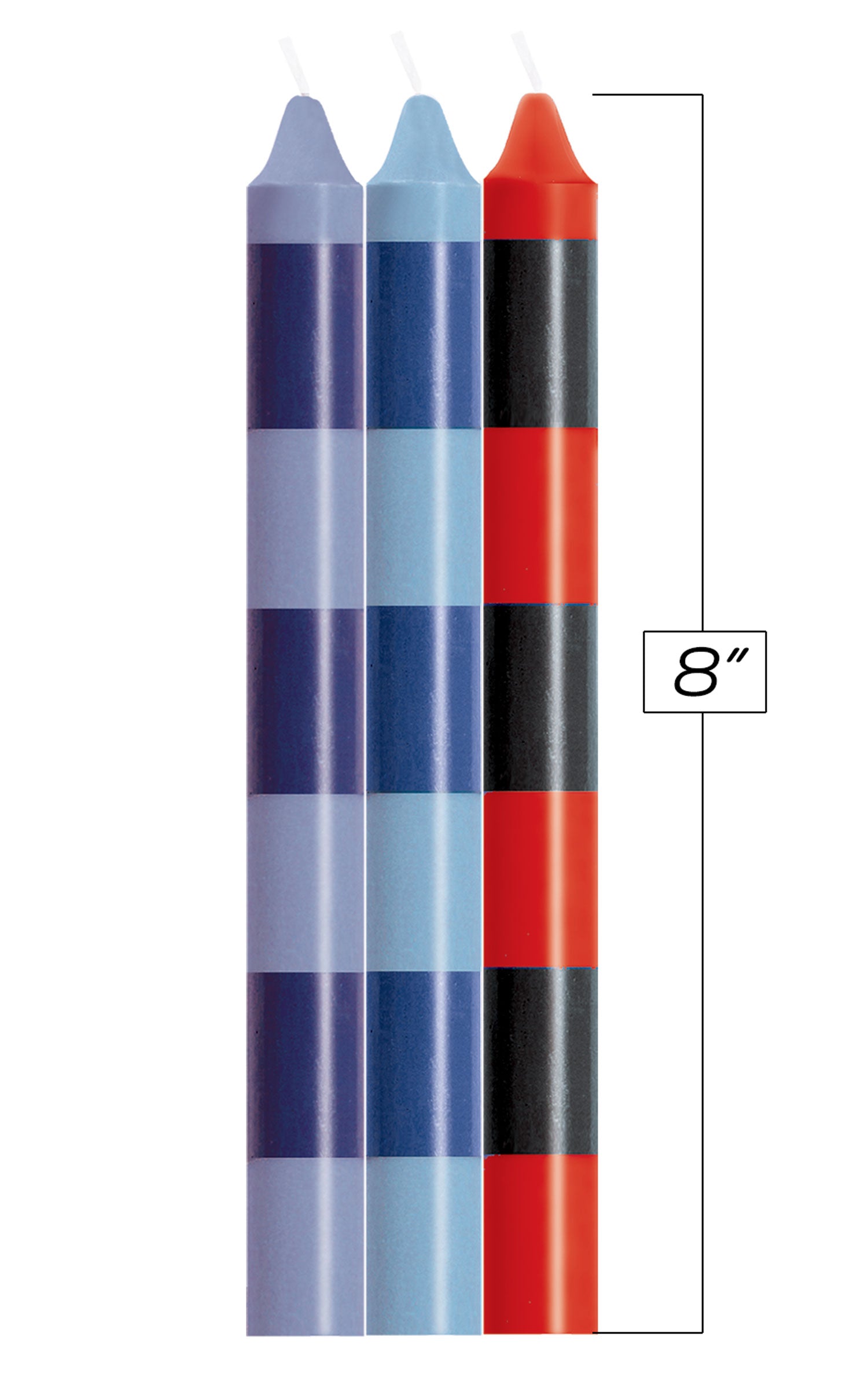 The 9's Make Me Melt Drip Candle 3-Pk, Passionettes 20cm Long Multi > Candles > Drip