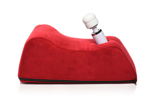 Delux Red Wand Saddle Ergonomic Foam Positionary Pillow Toy Sex Positioners