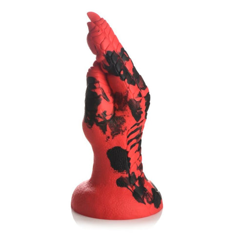 Demon Claw Fisting Silicone Dildo with Scales and Claws for Unique Pleasure