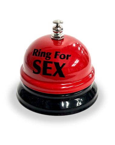 Ring For Sex Table Bell Novelty Adult Toy Red Party Supplies