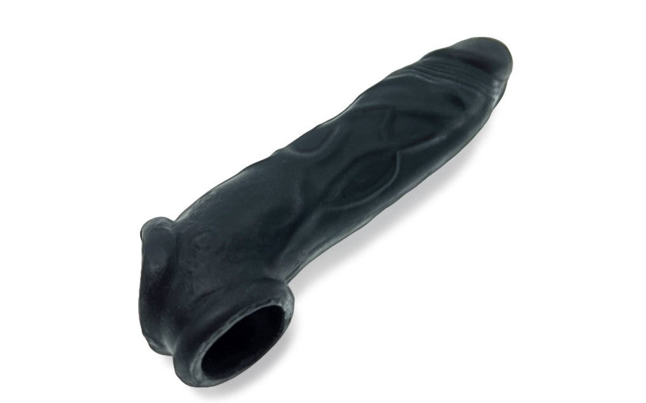 Dicker Ultra-Slim Cocksheath Black Ice 7.5 Inch Length Black SLEEVES