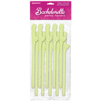 Dicky Sipping Straws Glow in the Dark Set of 10 Bachelorette Party Favors > Novelties > Party Supplies