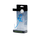 Dipstick Blue with 3.94 Inch Insertable Depth and Glans Ring Blue > Sex Toys For Men > Sounding Rods