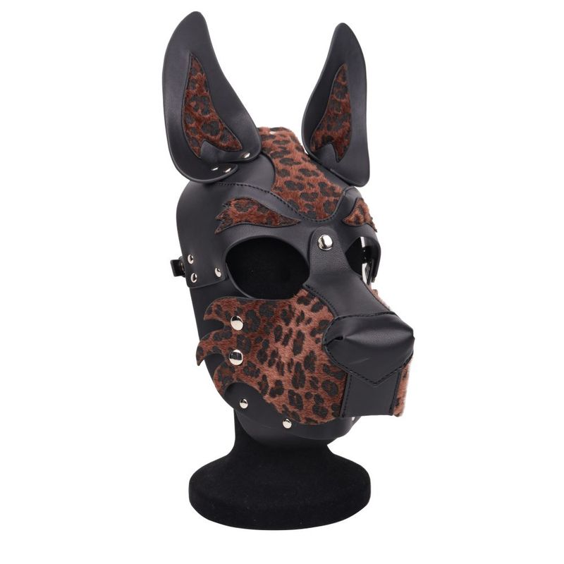 Dog/Pup Hood (Brown) – Premium Quality Mask > Bondage Gear > Masks