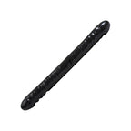 Double Header 18 Inch Veined Dong Black – Large Double-Ended Dong > Dildos > Double Dildos