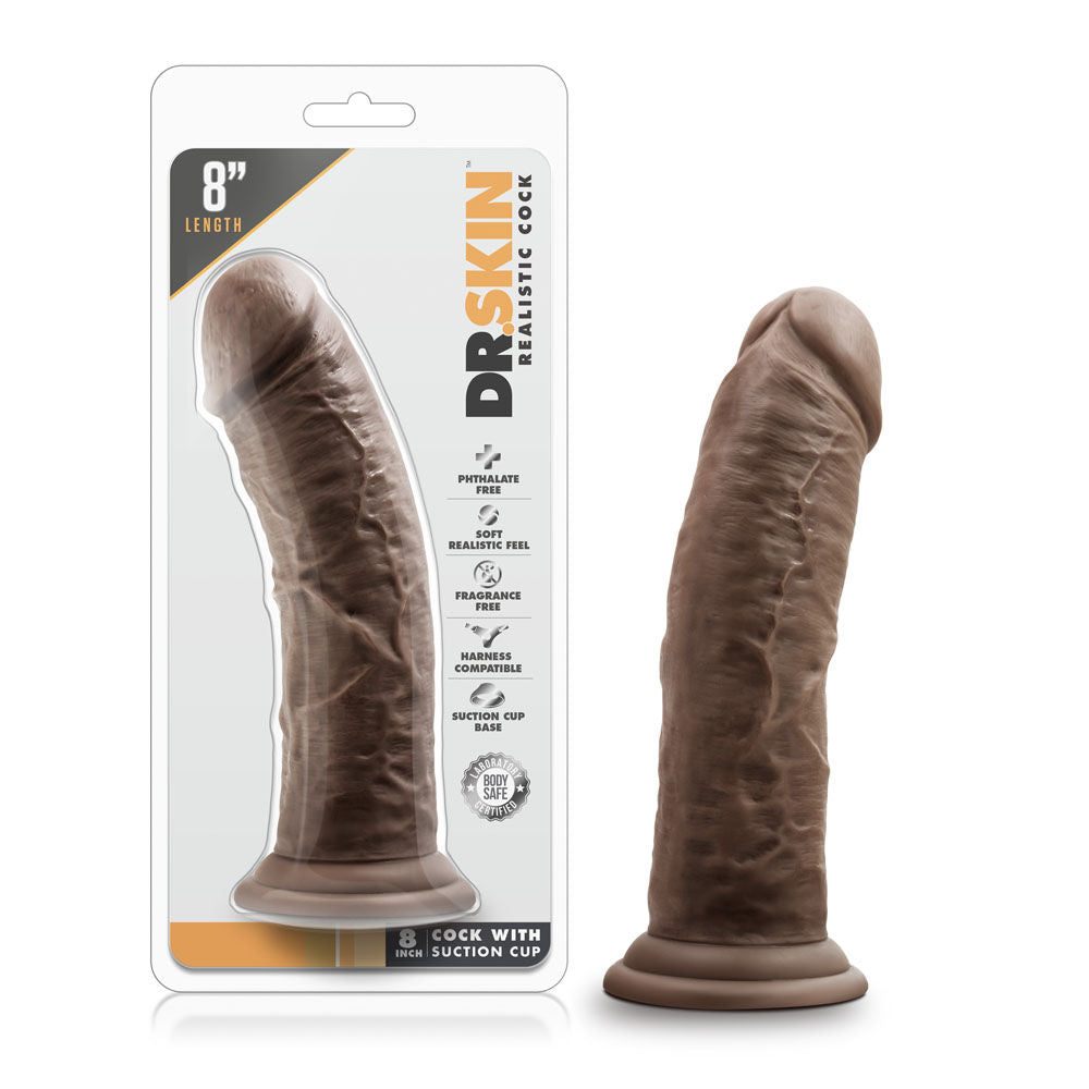 Dr Skin Dildo with Suction Cup – 5.5 to 9.5 Inch > Dildos > Realistic Dildos