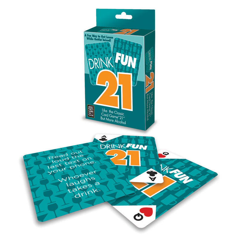 Drink Fun 21 Adult Drinking Party Game > Novelties > Games Main image