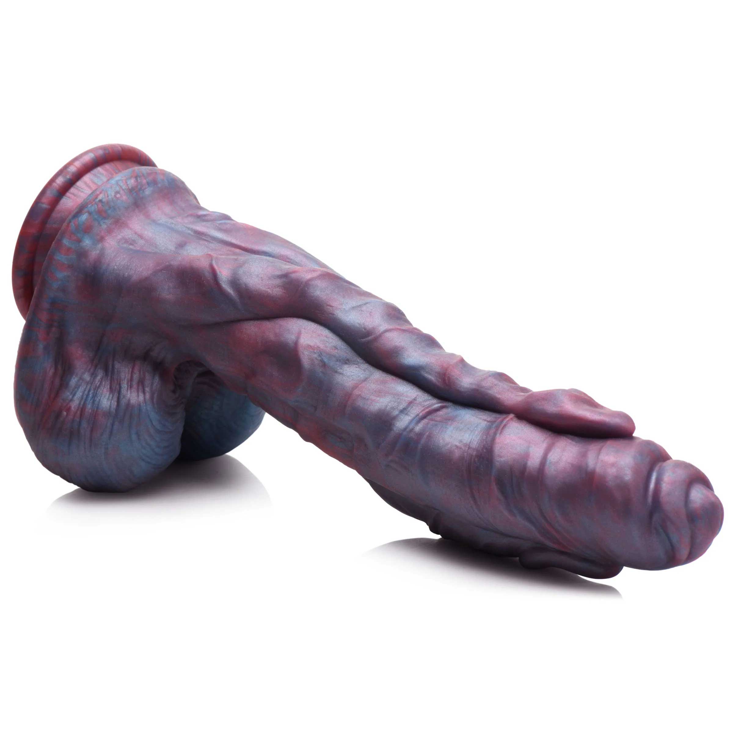 Creature Cocks Hydra (Dark Blue and Red) – 26.9 cm Silicone Dildo > Dildos > Fantasy