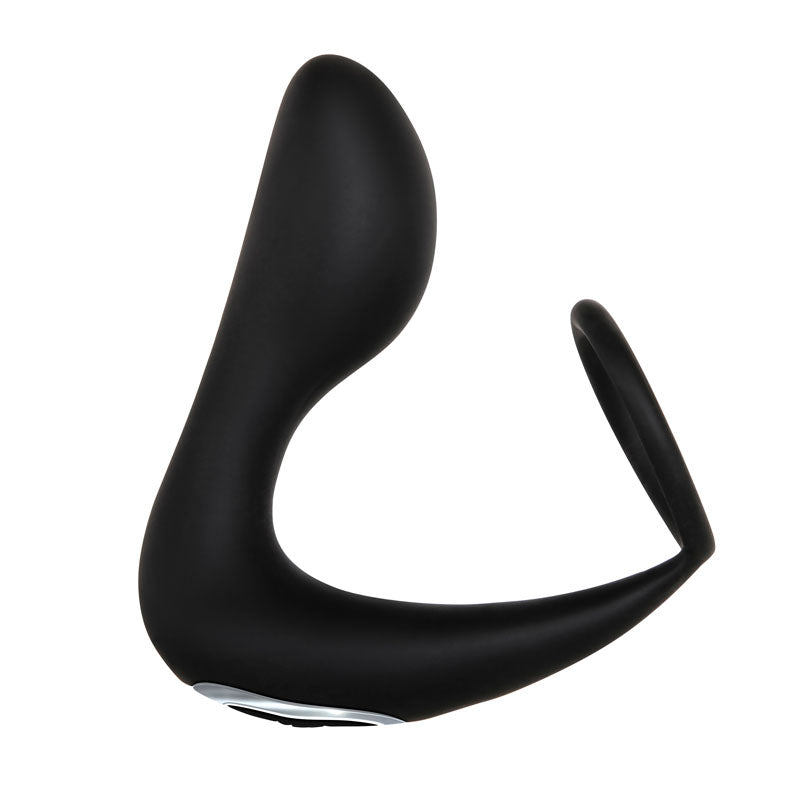 Adam & Eve Adam's Rechargeable Prostate Pleaser and C-Ring – USB Rechargeable 10-Speed Anal Plug with Cock Ring Prostate Tools