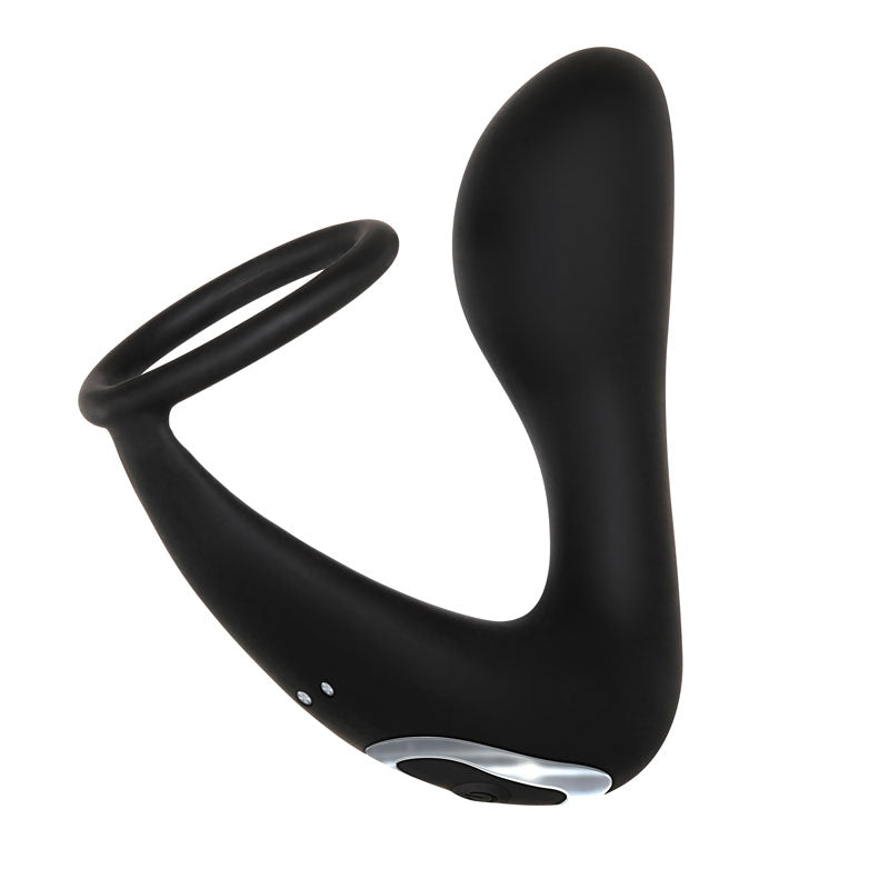 Adam & Eve Adam's Rechargeable Prostate Pleaser and C-Ring – USB Rechargeable 10-Speed Anal Plug with Cock Ring Prostate Tools