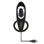 Adam & Eve Adam's Rechargeable Prostate Pleaser and Cock-Ring – USB Rechargeable > Anal Range > Prostate Plugs