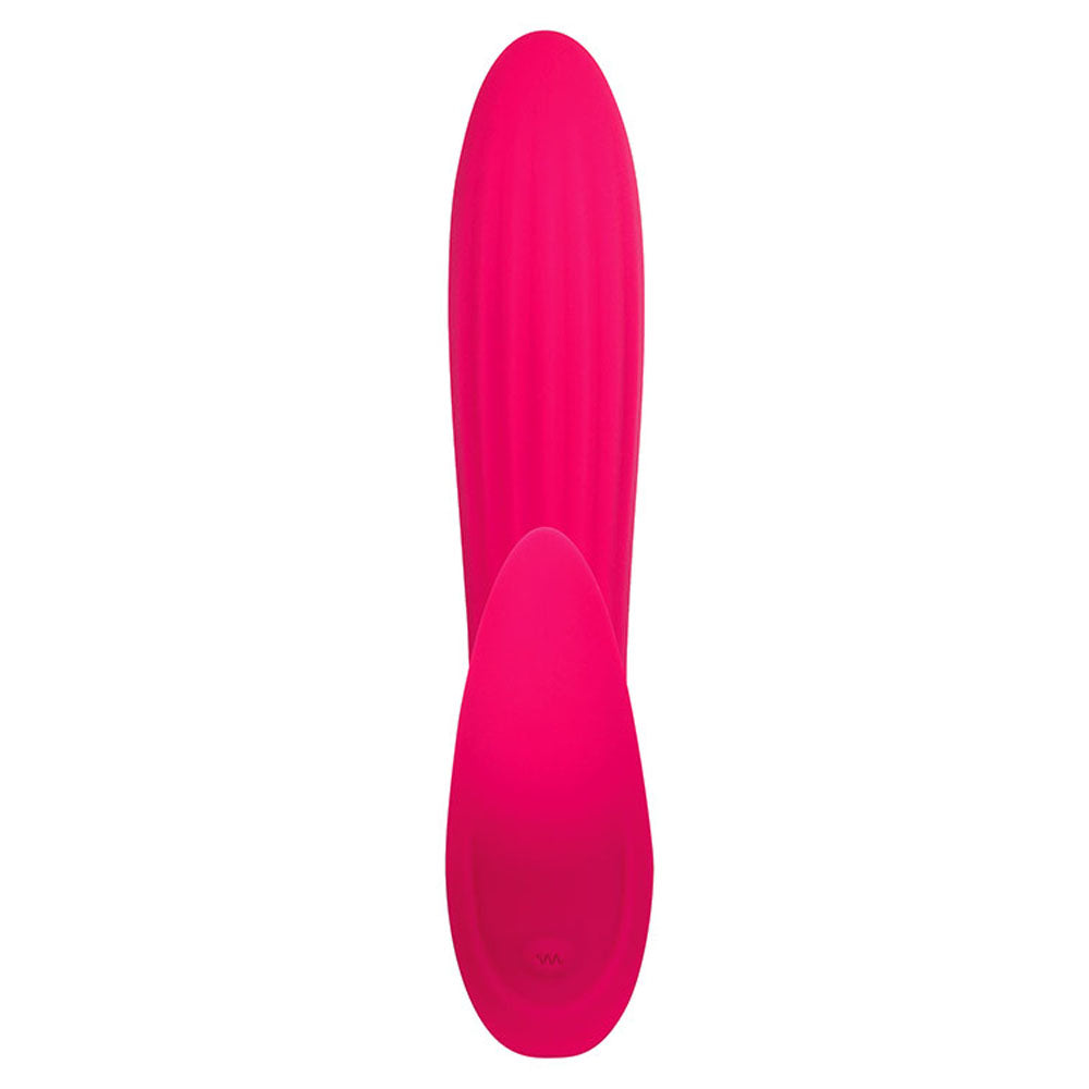 Adam & Eve Eves Bliss Pink 17.8cm USB Rechargeable Rabbit Vibrator > Vibrators > Ladies > Rabbit