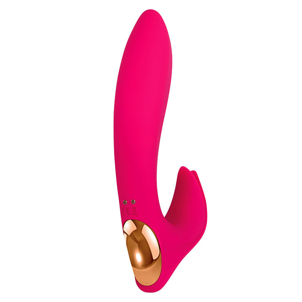 Adam & Eve Eves Bliss Pink 17.8cm USB Rechargeable Rabbit Vibrator > Vibrators > Ladies > Rabbit