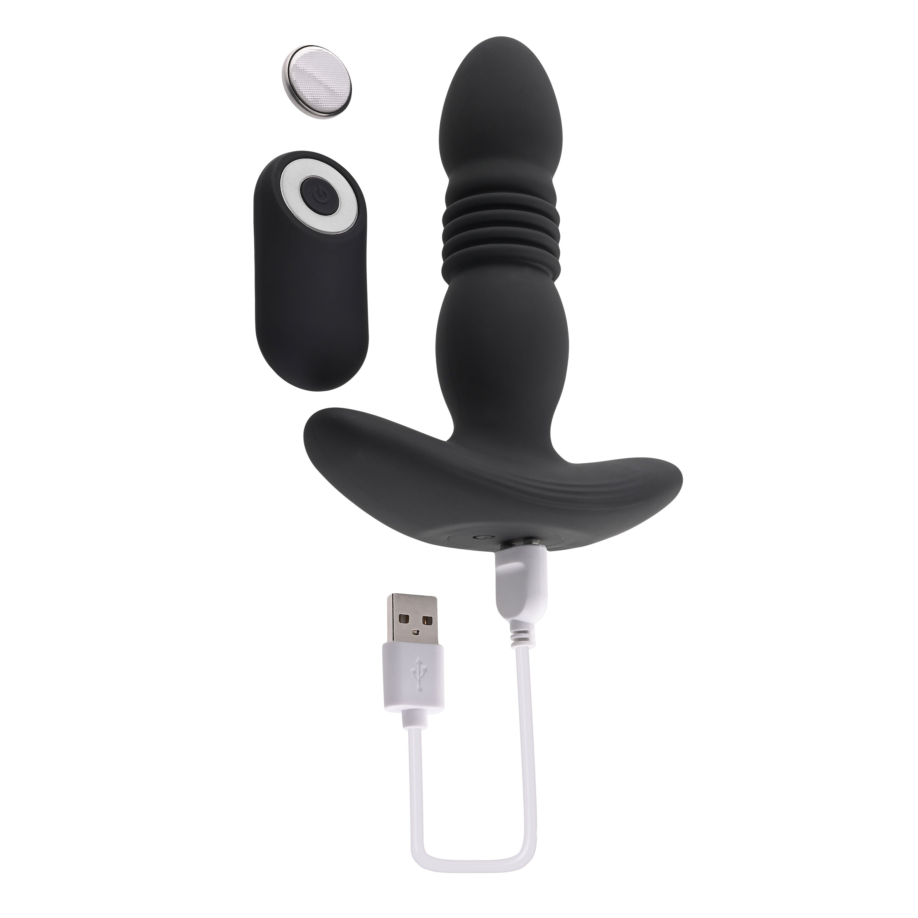 Playboy Pleasure Trust the Thrust 13.7 cm Butt Plug > Anal Range > Vibrating Butt Plugs