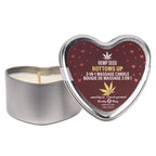 EB Hemp Seed 3 in 1 Massage Heart Candle 113g - Bottom's Up > Candles > Massage