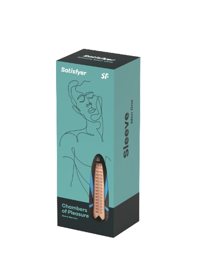 Satisfyer Men Sleeve Chambers of Pleasure – Replacement TPE Sleeve > Sex Toys For Men > Masturbators > Manual