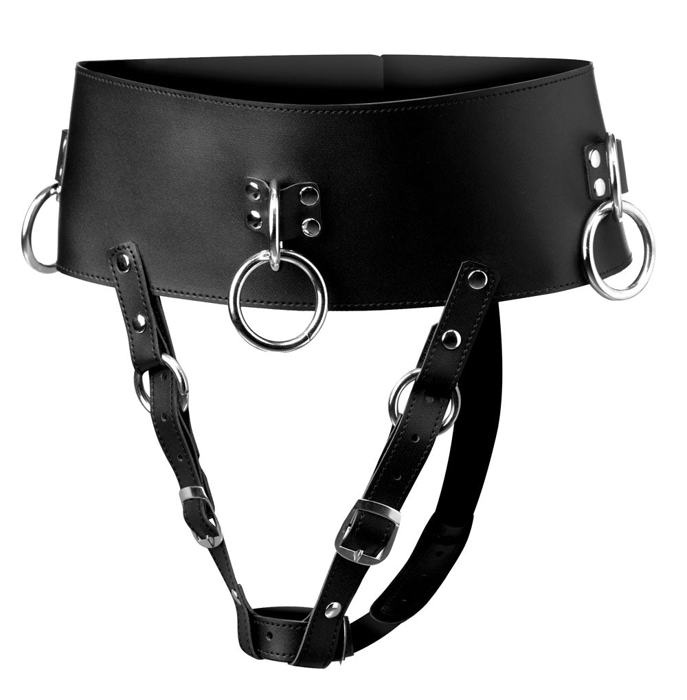Forced Orgasm Wand Holder Belt for Enhanced Intimate Pleasure > Sex Toys > Massage Wands