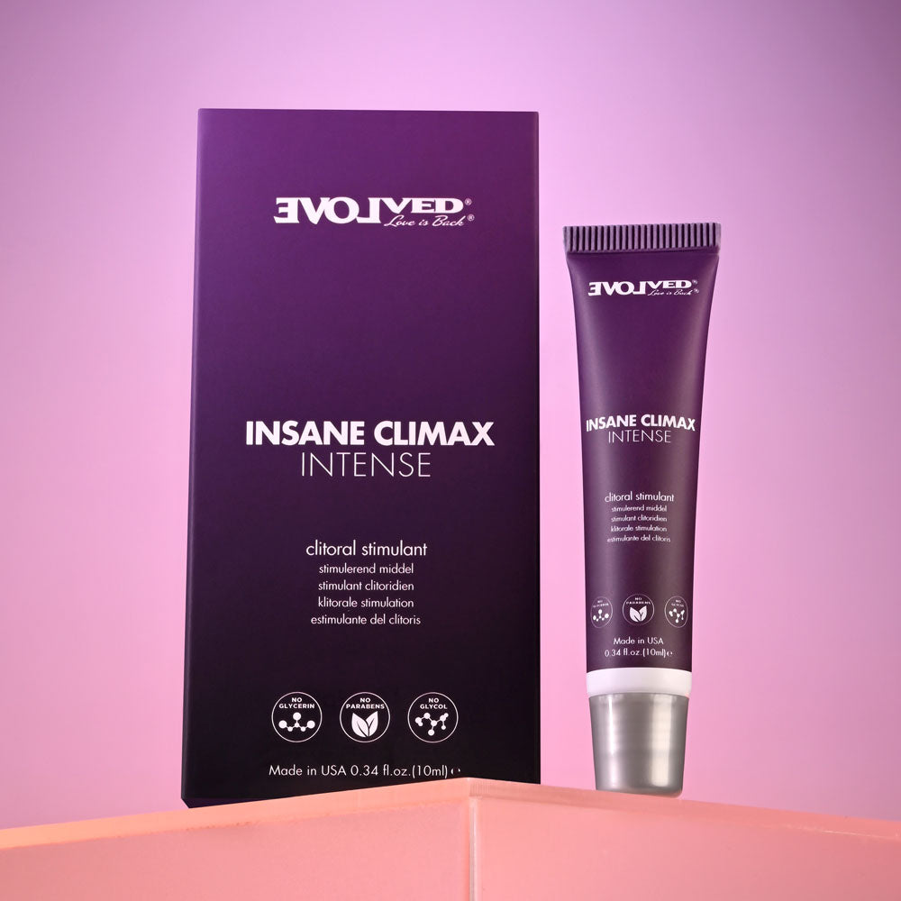 Evolved Insane Climax Intense Clitoral Stimulation Gel 10ml > Essentials > Womens Enhancers