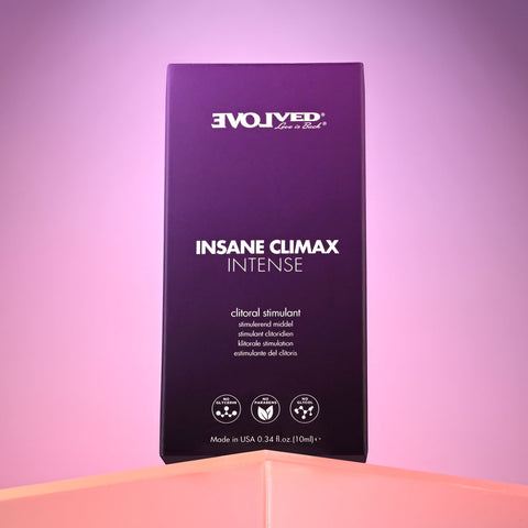 Evolved Insane Climax Intense Clitoral Stimulation Gel 10ml Enhancers Female