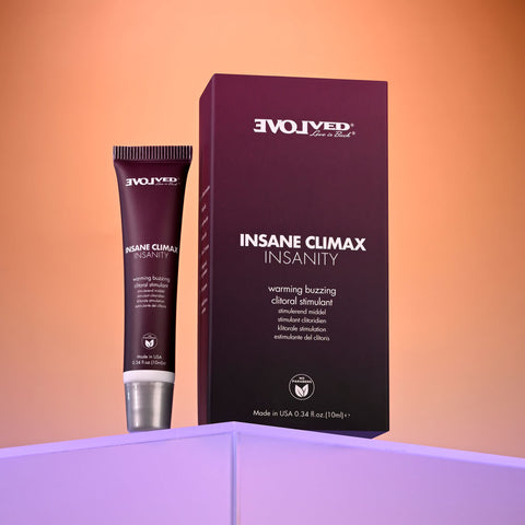 Evolved Insane Climax Insanity Warming Clitoral Stimulation Gel 10ml Enhancers Female